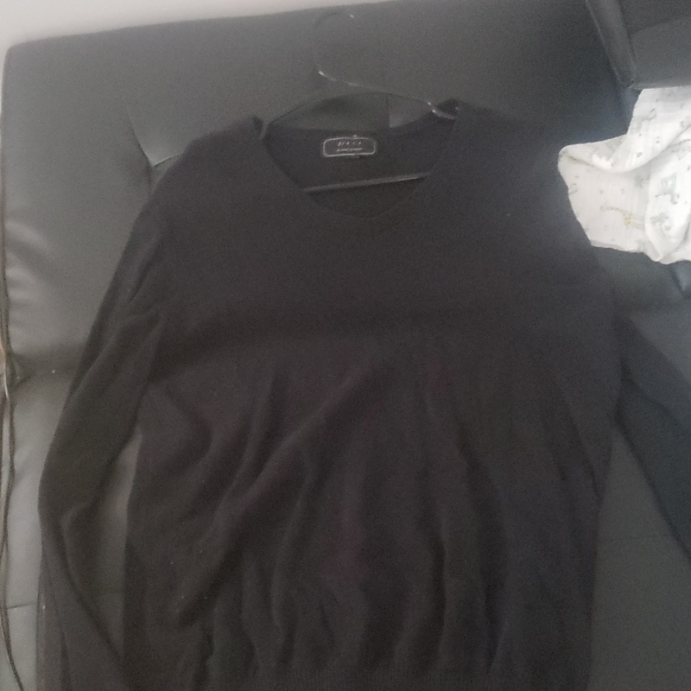 Mens black sweater